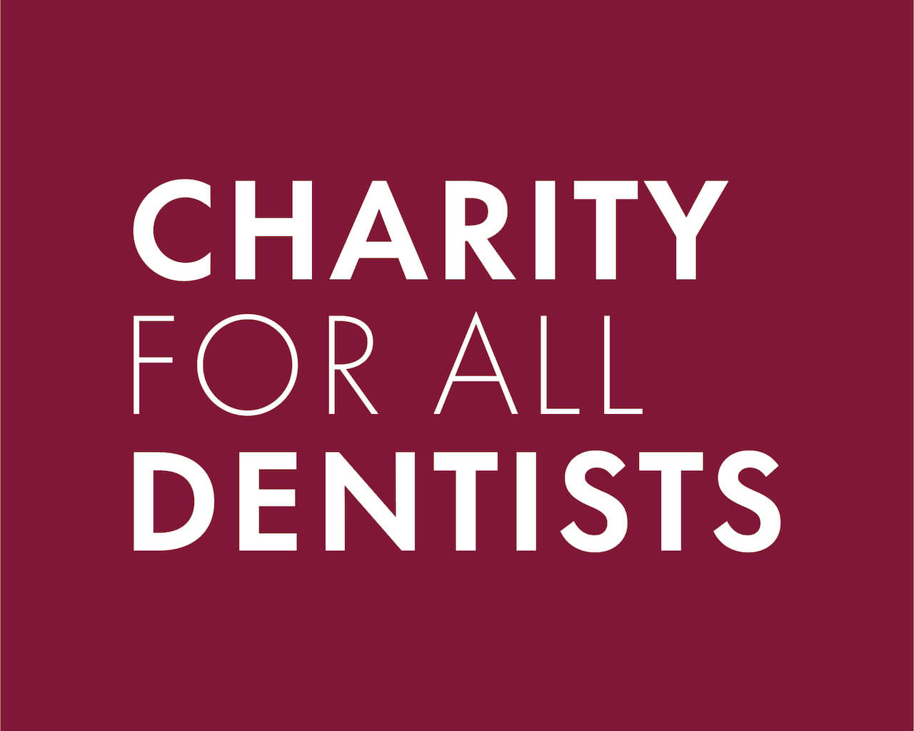 Charity for all dentists logo
